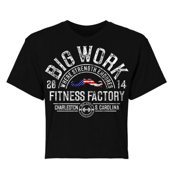 STRENGTH ENDURES - WOMEN'S CROP T-SHIRT - $HNS74T$ Thumbnail